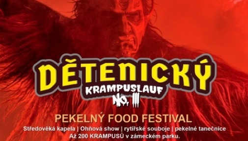 PRŮVOD KRAMPUS ČERTŮ A PEKELNÝ FOOD FESTIVAL 2.11.2024